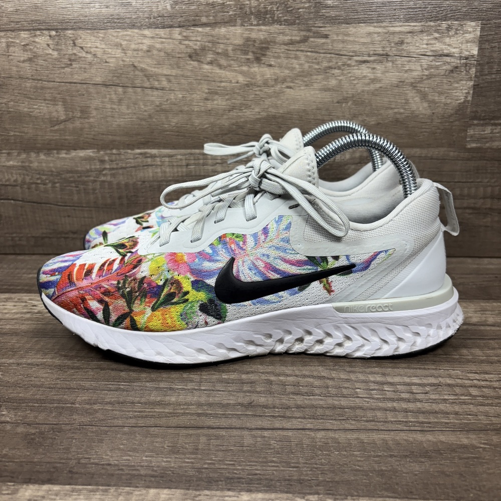 Nike Odyssey React GPX Gray Pink Purple Womens Size 9 AV3521-001 Running Shoes - Picture 3 of 9